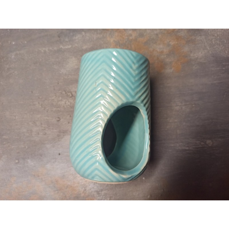 KOMINEK zapachowy CERAMICZNY na olejki woski tea lighty JODEŁKA JASNY